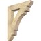 Ekena Millwork Merced Slat Rough Sawn Bracket, Douglas Fir, 4"W x 24"D x 28"H BKT04X24X28MRC06RDF - alternate 1